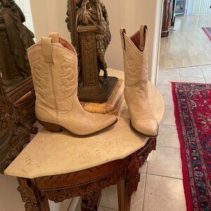 Western, Cowboy,Leather, Faith Boots . size 9 - 9.5 Made in Portugal